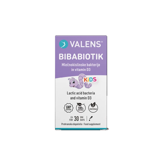 Valens BibaBiotik kapljice, 7,5 ml
