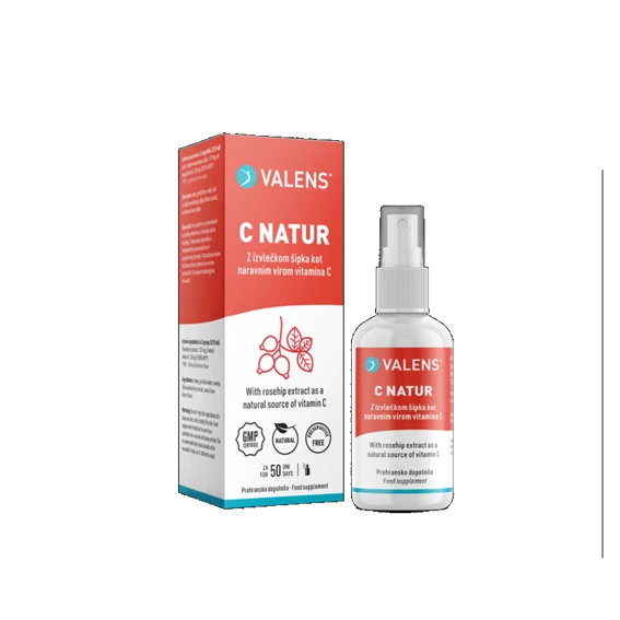 Valens C-natur ustno pršilo, 50 ml