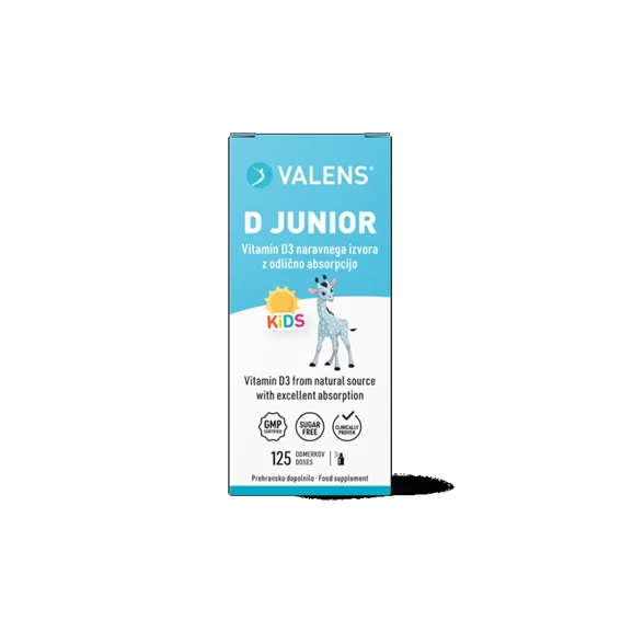 Valens D Junior ustno pršilo, 25 ml