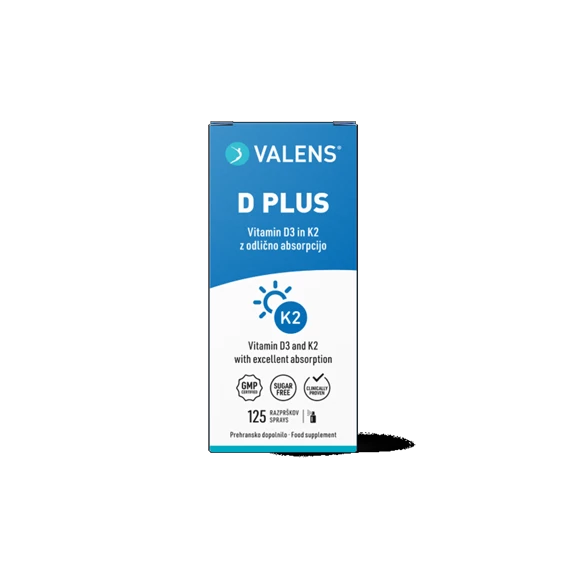 Valens D-plus ustno pršilo, 25 ml