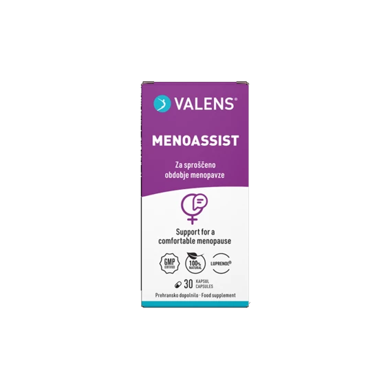 Valens MenoAssist Natur, 30 kapsul