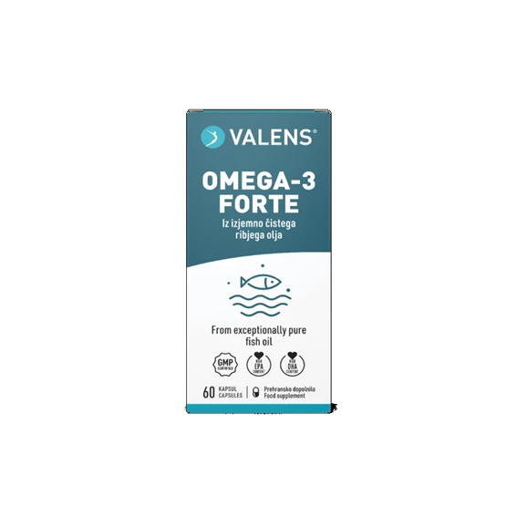 Valens Omega-3 Forte, 60 kapsul