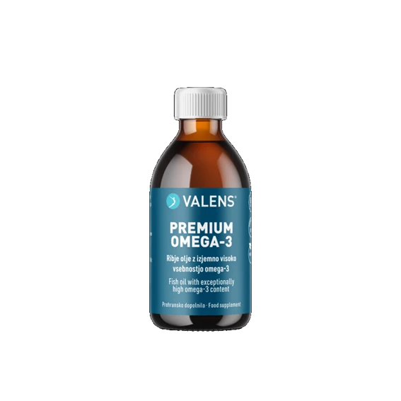 Valens Premium Omega-3 olje, 150 ml