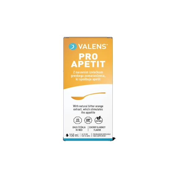 Valens Pro Apetit tekočina, 150 ml