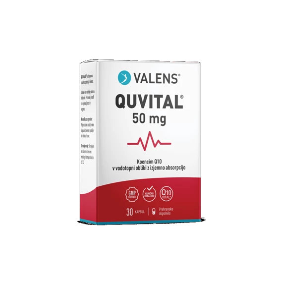 Valens Quvital Q10 50 mg, 30 kapsul