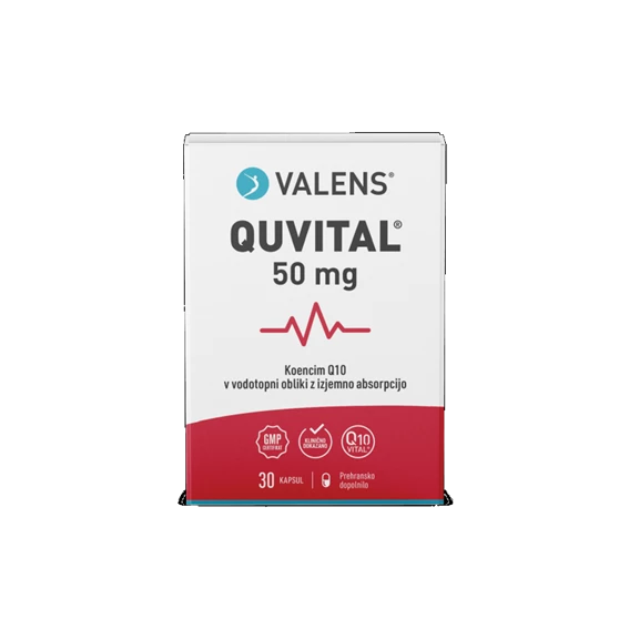 Valens Quvital Q10 50 mg, 30 kapsul