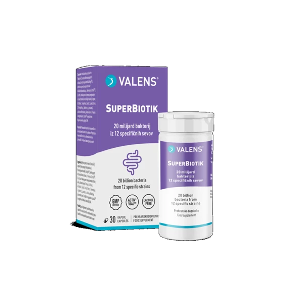 Valens SuperBiotik, 30 kapsul