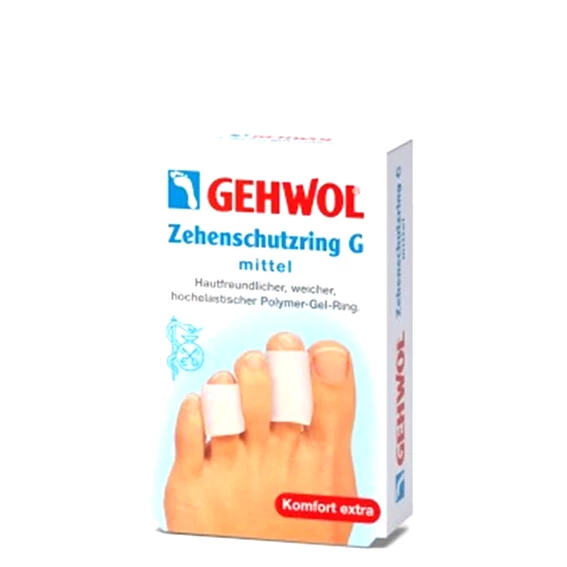 Gehwol zaščitni obroč za prste, srednji, 2 obroča