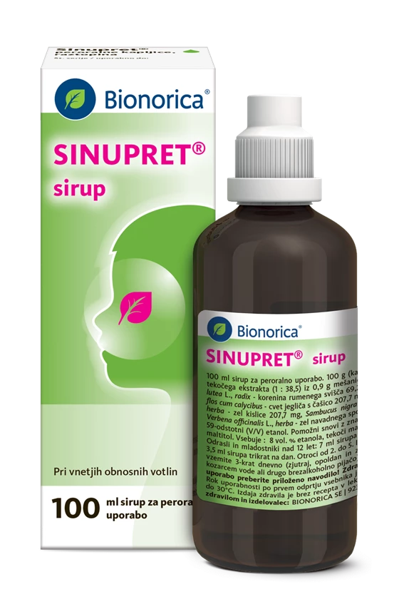 Sinupret sirup, 100 ml