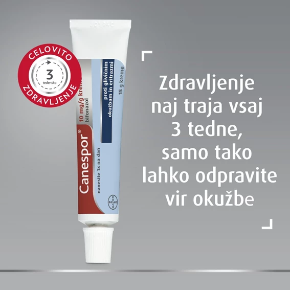 Canespor krema 10mg/g, 15 g