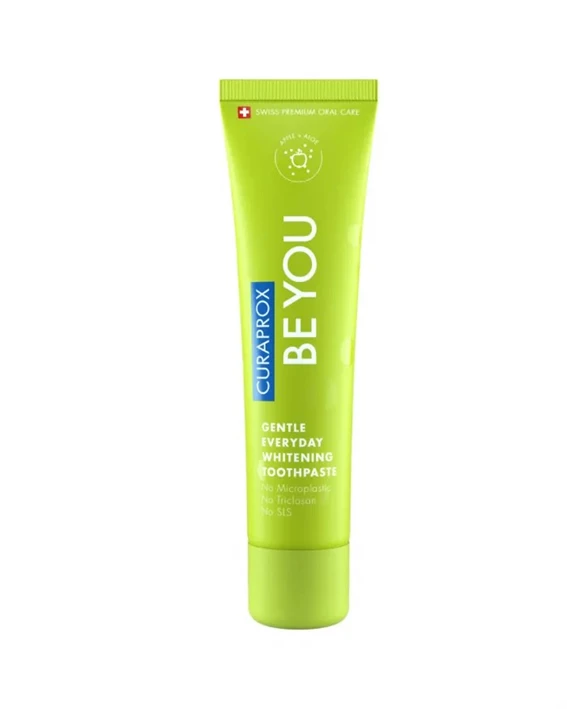 Curaprox Be You - Explorer (jabolko + aloe vera) belilna zobna pasta, 60 ml