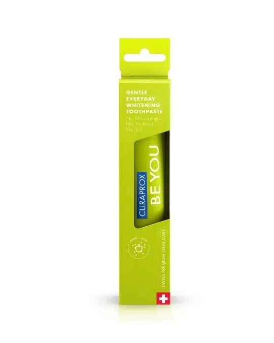 Curaprox Be You - Explorer (jabolko + aloe vera) belilna zobna pasta, 60 ml