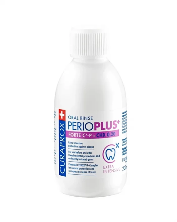Curaprox Perio Plus Forte 0,20% ustna voda, 200 ml