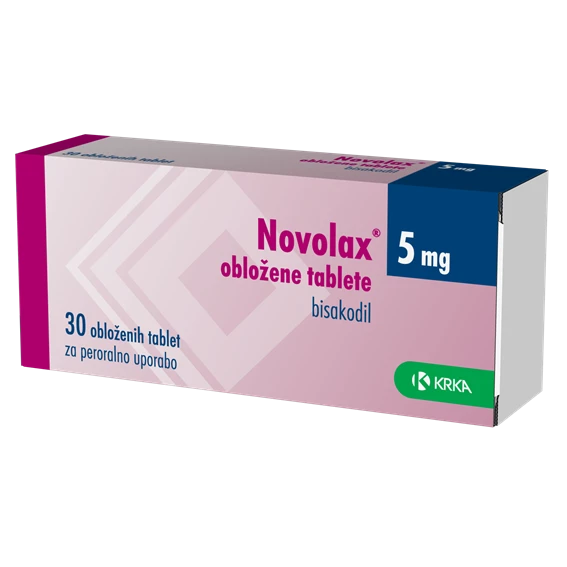 Novolax 5 mg, 30 obloženih tablet
