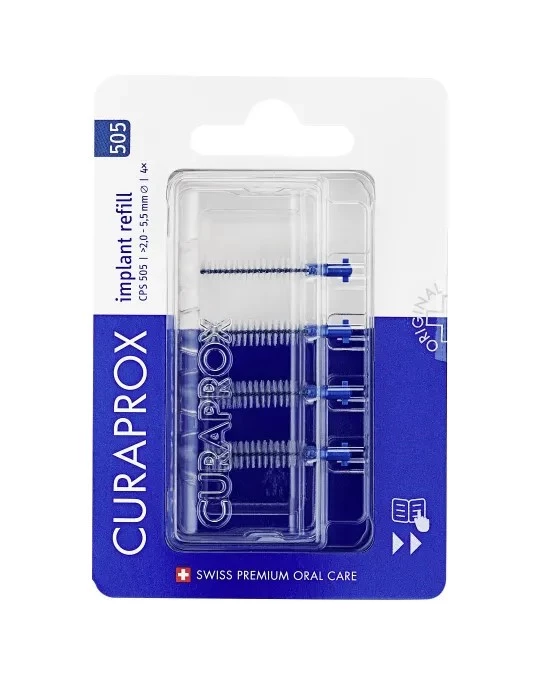 Curaprox CPS soft implant 505, 5 medzobnih ščetk