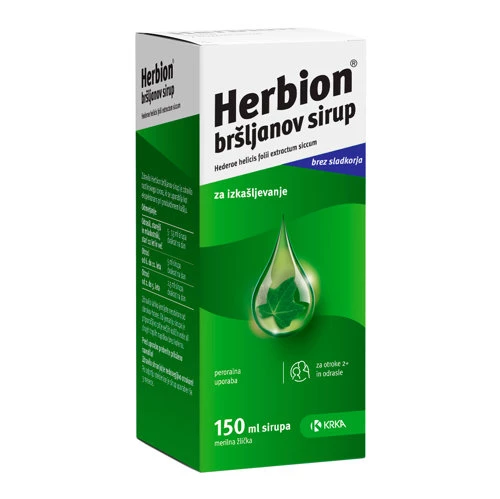 Herbion Bršljanov Sirup, 150 ml