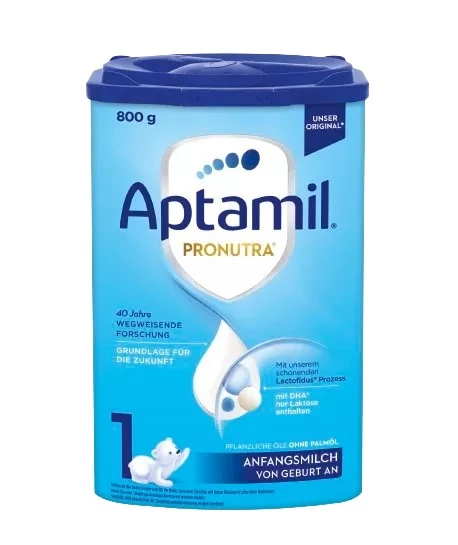 Aptamil 1 Pronutra, začetno mleko za dojenčke od rojstva naprej, 800 g