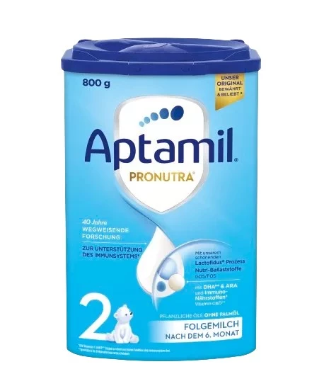 Aptamil 2 Pronutra, nadaljevalno mleko za dojenčke po 6. mesecu starosti, 800 g