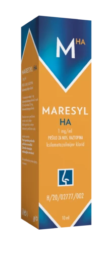 Maresyl HA 1 mg/ml pršilo za nos, 10 ml