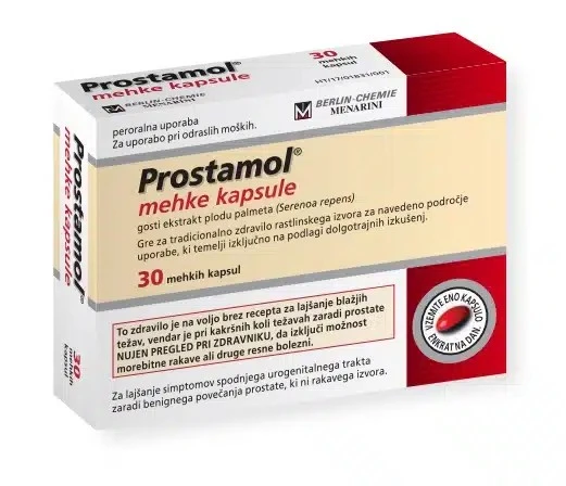 Prostamol, mehke kapsule (30 kapsul)