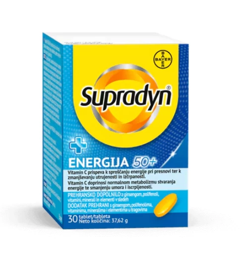 Supradyn Energija 50+, 30 filmsko obloženih tablet
