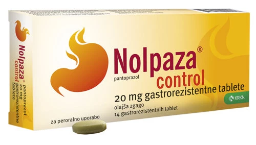Nolpaza Control 20 mg,14 tablet