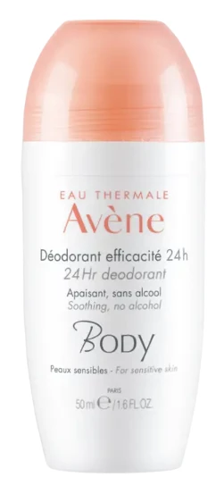 Avène Body 24-urni deodorant roll-on, 50 ml