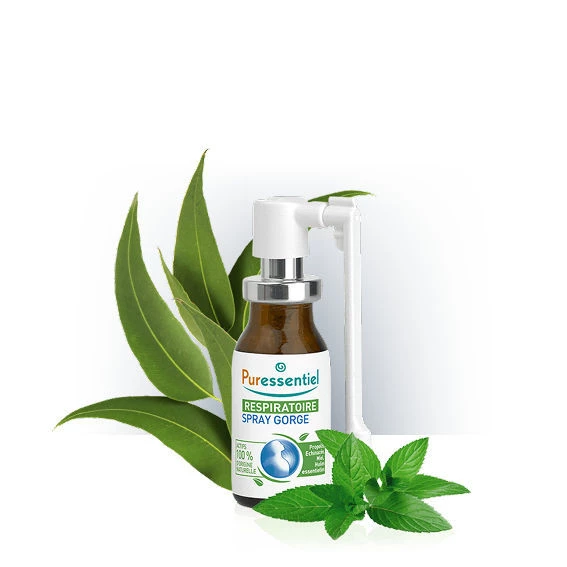 PURESSENTIEL RESPIRATORY PRŠ GRLO 15ML