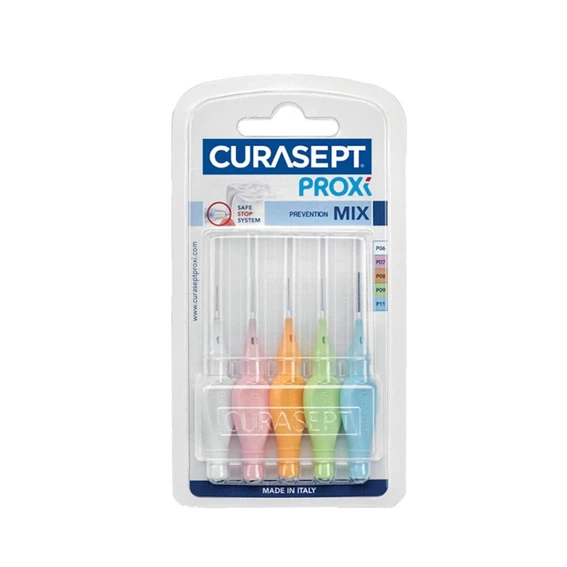 Curasept Proxi Prevention Mix, medzobne ščetke, 5 ščetk