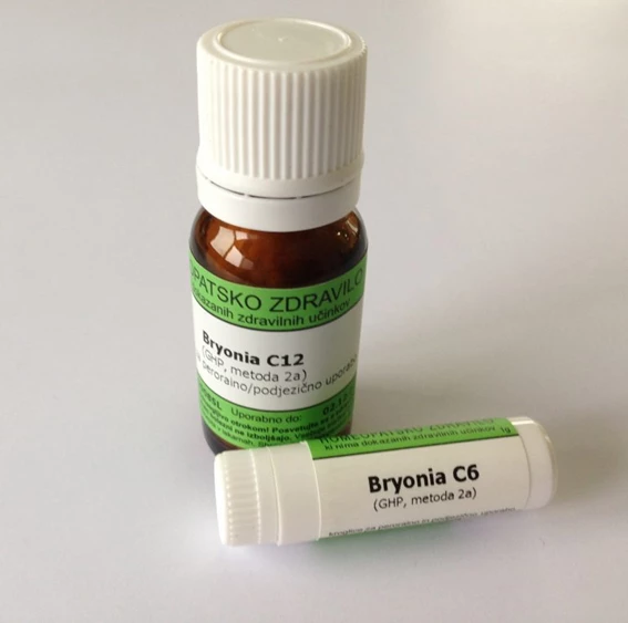 Bryonia C30 homeopatske kroglice, 10 g