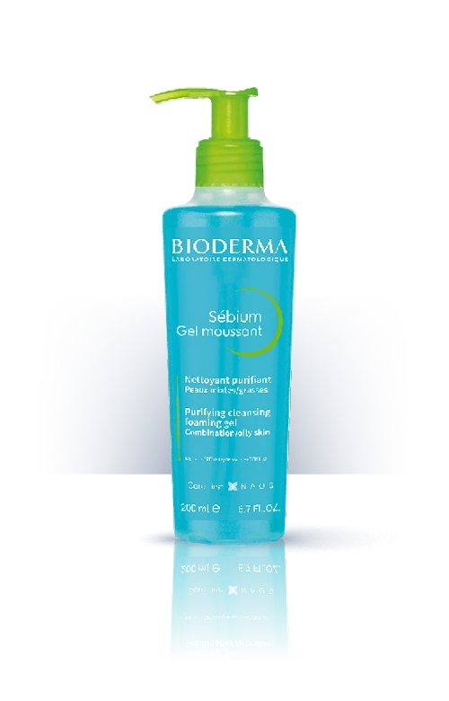 Bioderma sebium gel moussant peneci gel za ciscenje koze 200 ml