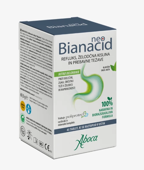 NeoBianacid, 45 žvečljivih tablet