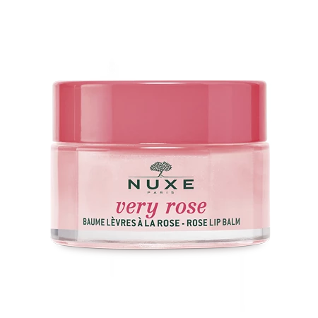 Nuxe Very Rose rožnati balzam za ustnice, 15 g