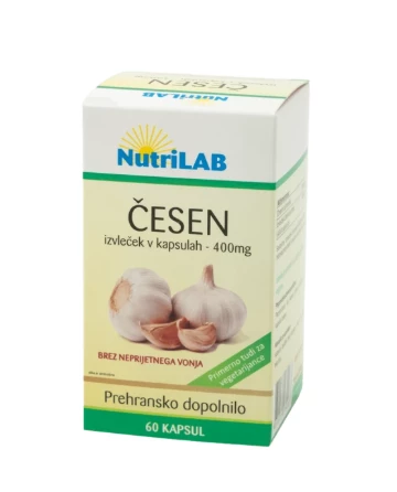 Nutrilab Česen, 60 kapsul