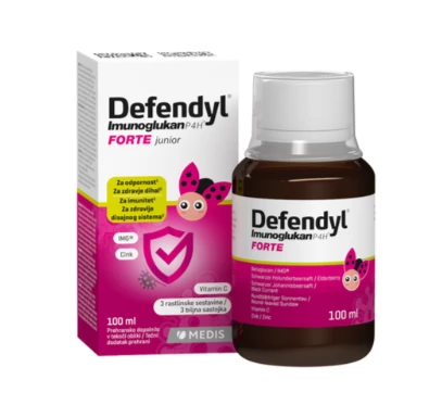 Defendyl Imunoglukan P4H Forte junior, tekočina, 100 ml
