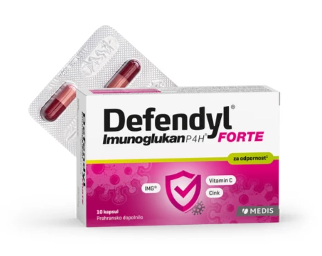 Defendyl Imunoglukan P4H Forte, kapsule, 10 kapsul
