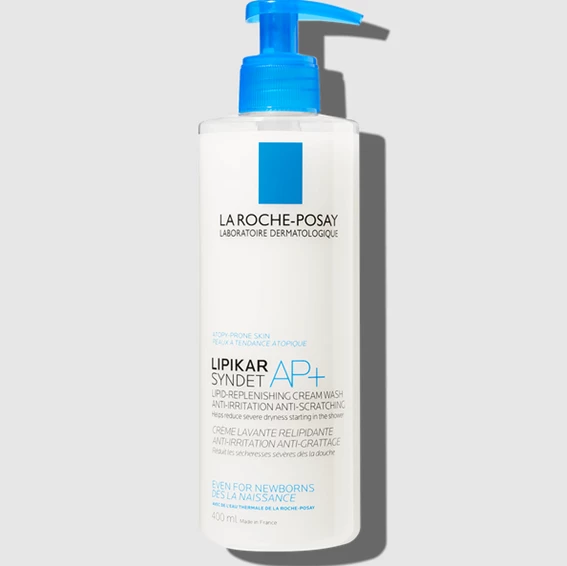 LRP Lipikar Syndet AP+ kremni gel za umivanje, 400 ml