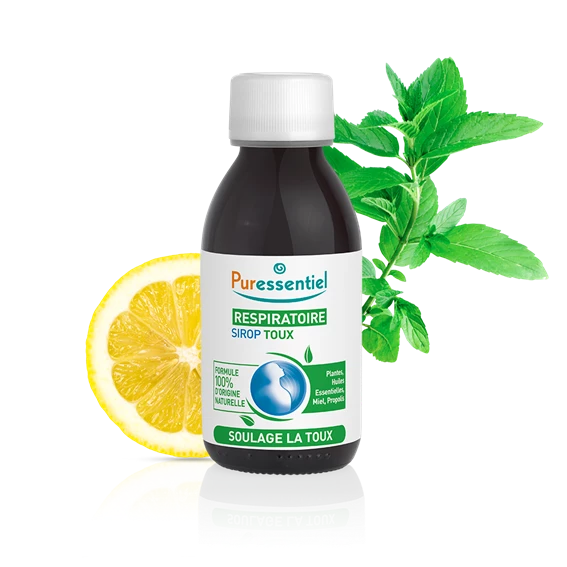Puressentiel Respiratory sirup za lajšanje kašlja, 125 ml