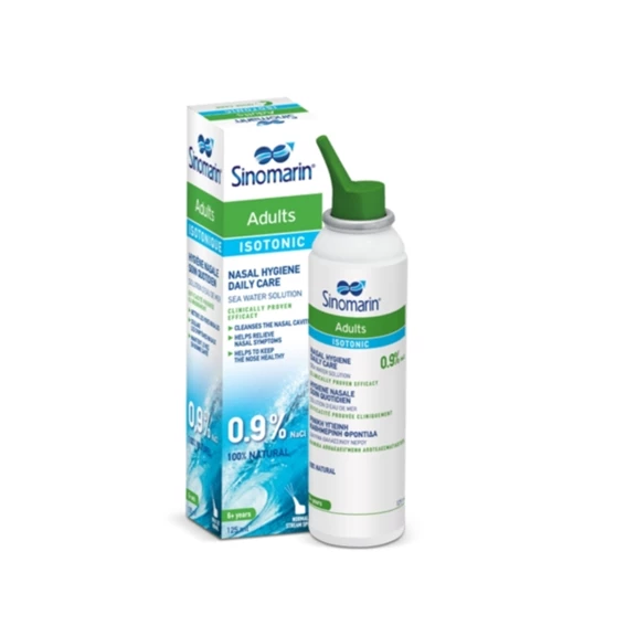 Sinomarin® ISOTONIC Odrasli 0,9%, izotonično pršilo za odrasle, 125 ml