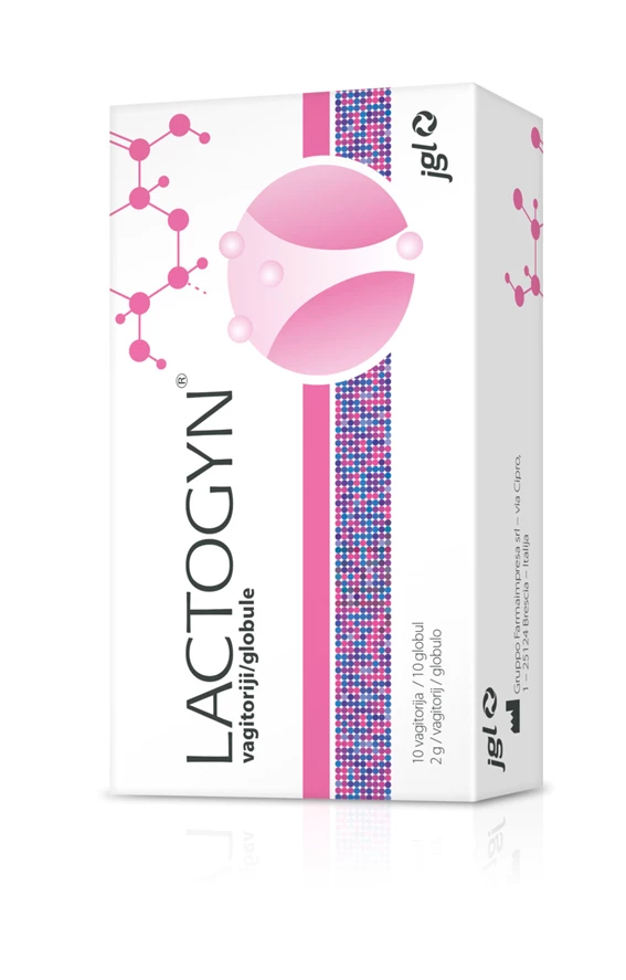 Lactogyn, vaginalne globule,10 globul
