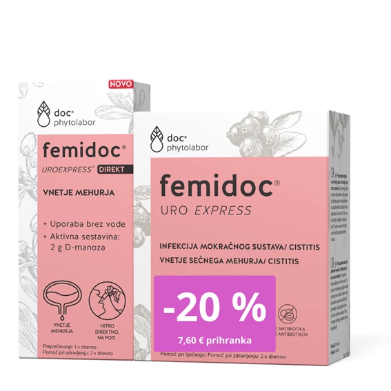 Femidoc Duo paket, akcija -20 %
