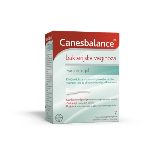Canesbalance vaginalni gel, aplikator 7x 5ml