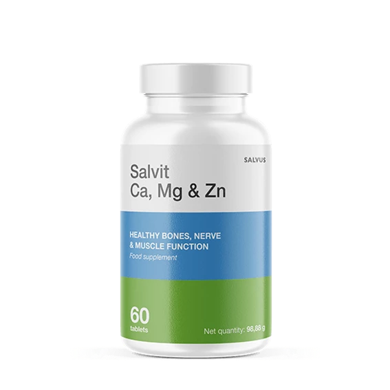 Salvit Ca, Mg in Zn, 60 tablet