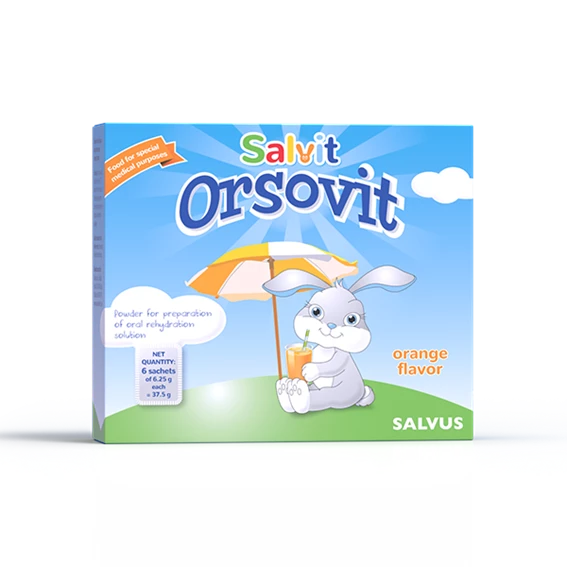 Salvit Orsovit prašek, 6 vrečk