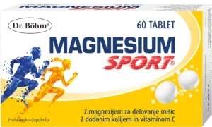 Dr. Böhm Magnesium Sport tablete, 60 tablet