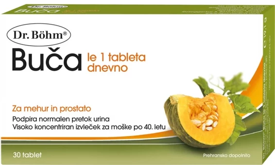 Dr. Böhm Buča le 1 tableta dnevno, 30 tablet