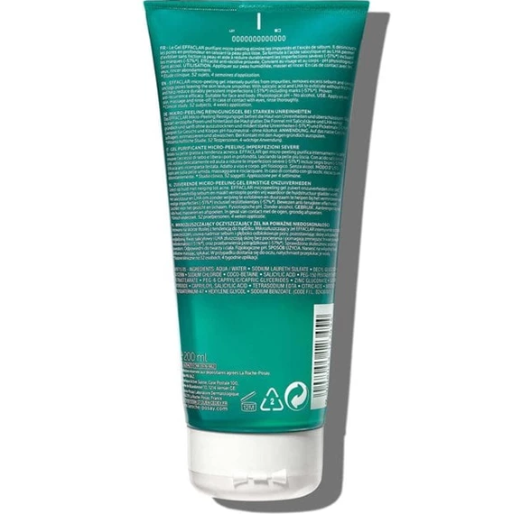 LRP Effaclar Micro-Peeling Purifying gel, 200 ml