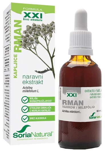 Soria Natural Rman brezalkoholne kapljice XXI, 50 ml