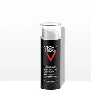 Vichy Homme Hydra Mag C+, vlažilna krema za obraz in predel okrog oči, 50 ml