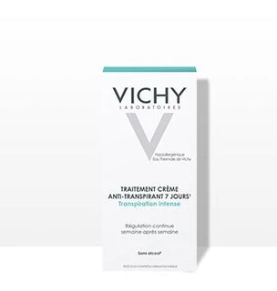 Vichy Deo antitranspirant, krema za uravnavanje čezmernega potenja7-dnevna,30 ml
